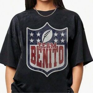 Team Benito football  Graphic T-Shirt game day
